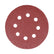 Timco 125mm Random Orbital Sanding Discs 60 Grit Red 231019