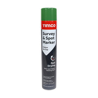 Timco 750ml Semi-Permanent Survey & Line Marker Spray - Green 237047