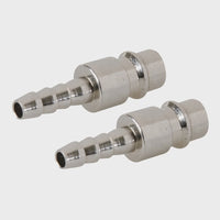 Silverline Euro Air Line Hose End Coupler 2pk 237782