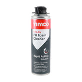 Timco PU Foam Cleaner Universal 500ml Rapid Solution Dissolve Remove 247893