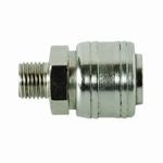 Silverline 237552 Euro Air Line Male Thread Quick Coupler 1/4 Inch BSP