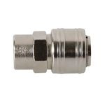 Silverline 1/4" BSP Euro Air Line Female Thread Quick Coupler 238184