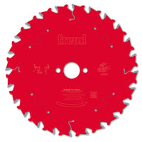 Freud 160mm 24T Circular Saw Blade for Wood F03FS09675 160mm x 20mm x 24T