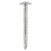 Timco 4.8 x 40mm Baypole Screws Wafer Flange Head Self Tapping  (200/Box) 289Z