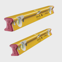 Stabila R-Type Spirit Level 610mm & 1830mm Pack of 2
