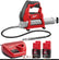 Milwaukee M12GG-0 12V Cordless Grease Gun with 2 x 2.0Ah Batteries & Charger