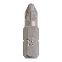 Timco No.2 x 25 S2 Grade Hardened Steel Driver Bits PZ 2CB25GJ