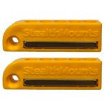 StealthMounts DeWalt XR & Flexvolt Tools Bit Holder Pack of 2 - SMT-BH-DW-YLW