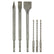 DeWalt SDS Plus Drill and Chisel Set 6 Piece DT60331-QZ