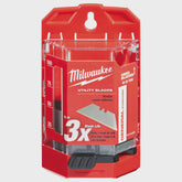 Milwaukee 62mm Universal Knife Blade 2.4" 50 Piece 48221950