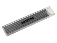 Faithfull 6 Piece Black Long Reach Pencil Marking Refill Pack FAICPLRRFILB