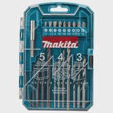 Makita P-44002 Drilling & Screwdriver Bit Set of 22 Piece