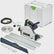 Festool TS 55 FEQ-Plus 110V GB Circular Plunge Cut Saw - 576707 With 2 x Guide Rail, Connector & Guide Rail Bag