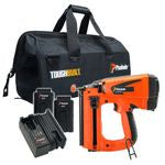 Paslode IM65 7.4V Straight Second Fix Finishing Nail Gun with 2 x 2.1Ah Batteries Charger & Toughbuilt Bag