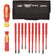 Draper 965SLIM/I/12 XP1000 VDE Slimline Interchangeable Screwdriver Set of 12 Piece - 70867