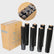 Black Pallet Wrap Parcel Packing Rolls Stretch Film 500mm x 200m Pack of 8
