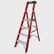Excel Electricians Fibreglass Platform Step Ladder 4 Tread 1.57m EN131