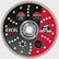 Excel 230mm Diamond Cutting Saw Blade Slim Turbo Wet & Dry Use