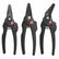 Bessey Multi-Purpose Cutters & Angled Combi Snips 3 Piece