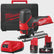 Milwaukee M12FJS-422X 12V Fuel Brushless Jigsaw with 4.0Ah/2.0Ah Batteries Charger & Case 4933493349