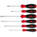 Wiha Slotted Pozidriv Screwdriver Set 6 Piece WHA-07153