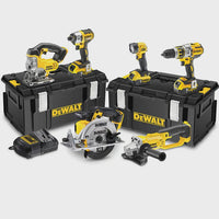 Dewalt DCK694P3-GB 18V XR Brushless 6 Piece Kit with 3 x 5.0Ah Battery Charger & Case