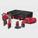 Milwaukee M12FPP2H-622P 12V Fuel Brushless 3/8" Impact Wrench and Ratchet with 2 x Battery Charge & Case 4933471743