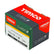 Timco 3.5 x 12mm Classic Multi-Purpose Screws Countsunk Head Yellow (200/Box) 35012CLAF