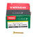 Timco 3.5 x 25mm Classic Multi-Purpose Screws Countsunk Head Yellow (200/Box) 35025CLAF