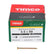 Timco 3.5 x 50mm Classic Multi-Purpose Screws Countsunk Head Yellow (200/Box) 35050CLAF