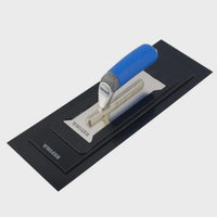 Refina 16" PLAZIFLEX Foam Backed 1.0mm Flexiback Black Plastering Skimming Trowel & Blade 2 Piece 228176