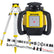 Leica RUGBY 610KR Li-ion Rotating Laser Kit With Rodeye Reciever