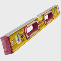Stabila STB196260 60cm/24in Double Plumb 3 Vial Ribbed Spirit Level 15233