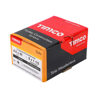 Timco 4.0 x 40mm Solo Chipboard & Woodscrews - PZ - Double Countersunk - Yellow  40040SOLOC