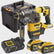 Dewalt DCH333X2 54V XR FlexVolt Brushless SDS Plus Hammer Drill With 2 x 9.0Ah Batteries & Charger