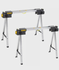DeWalt DWST1-75676 Folding Full Metal Sawhorse Twin Pack 1-75676