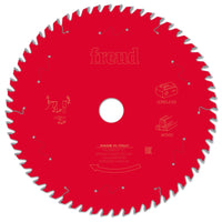 Freud 254mm 60T Table Saw Blade for Wood F03FS10074 254mm x 30mm x 60T