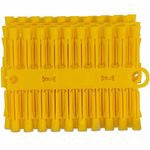 Talon P1TT Plastic Plugs Yellow-Y PLUG Pack of 1000
