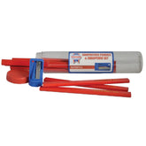 Faithfull Carpenter Pencil Tube & Sharpener clear Visible Line FAICPR12S