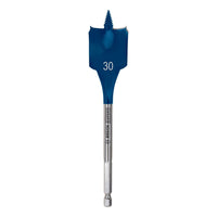 Bosch Expert Selfcut Spade Flat Wood Drill Bit 30 x 152mm Hex Shank 1/4" 2608900325