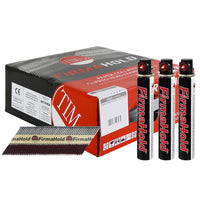 FirmaHold 50mm Ring Shank Collated Clipped Head Nails With 3 Fuel Cells Pack of 3300 CBRT50G