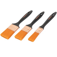 Kendo 3-Piece Paint Brush Set (1", 1.5", 2")/(25-38-50.8 mm)