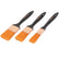 Kendo 3-Piece Paint Brush Set (1", 1.5", 2")/(25-38-50.8 mm)