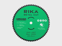 RIKA TCTR020 Razor Pro TCT Cut Off Mild Steel/Ali Saw Blade 355mm X 66T X 25.4mm