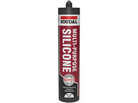 Soudal 270ml Trade Multi-Purpose Silicone Grey 131605