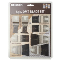 Reisser OMT8SET Multi Tool Blade Set - 8 Pieces