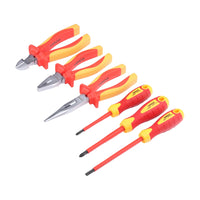 Timco 6pcs VDE Pliers & Screwdriver Set Ergonomic Handle 468767
