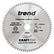 Trend Wood Mitre Craft Crosscut Saw Blade 250mm x 30mm x 72T CSB/CC25072