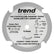 Trend PCD Fibre Cement Circular Saw Blade 115mm x 9.5mm x 4T PCD/FSB/1154