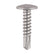 Timco 4.8 x 22mm Metal Construction Sheet & Framing Screws PH Silver Organic (200/Box) 22LPW